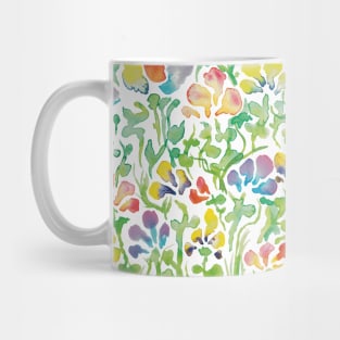 Watercolor Flowers Mug